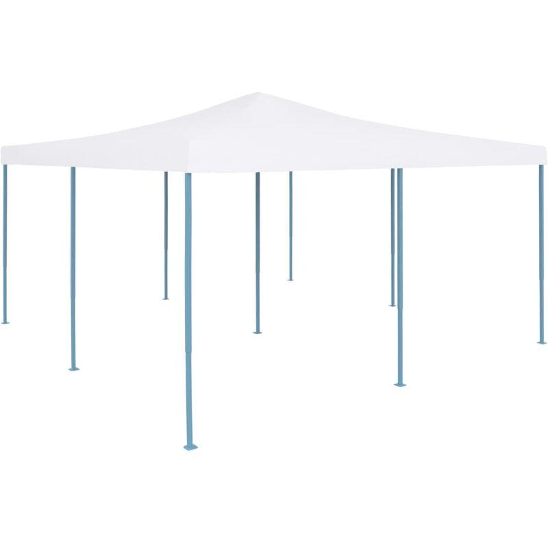 Gazebo Pieghevole 5x5 m Bianco - Bianco - Vidaxl