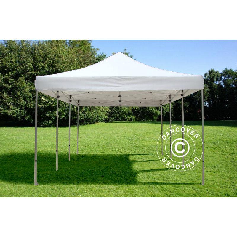 Gazebo pieghevole Gazebo rapido FleXtents Steel 4x6m Bianco - DANCOVER