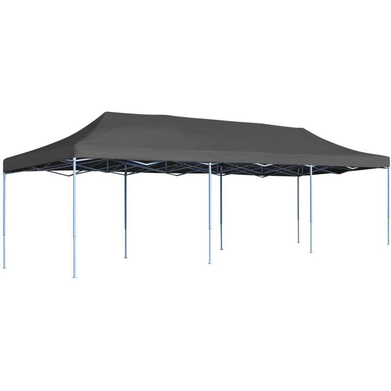 Gazebo Pieghevole Pop-Up 3x9 m Antracite - Antracite - Vidaxl Gazebo Pieghevole Pop-Up 3x9 m Antracite - Antracite - Vidaxl