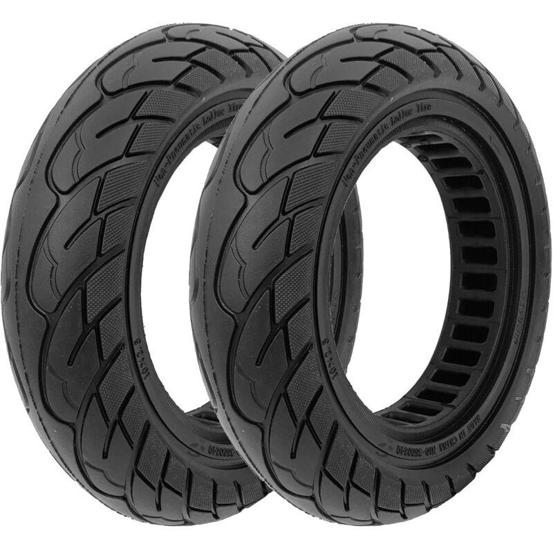 Set 2 Gomma treno 10x2.5" Piena Monopattino Xiaomi Mijia M365 Ninebot G30 etc. Set 2 Gomma treno 10x2.5" Piena Monopattino Xiaomi Mijia M365 Ninebot G30 etc.