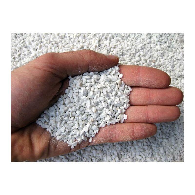 Graniglia di marmo bianco 3/5 mm (25 kg)