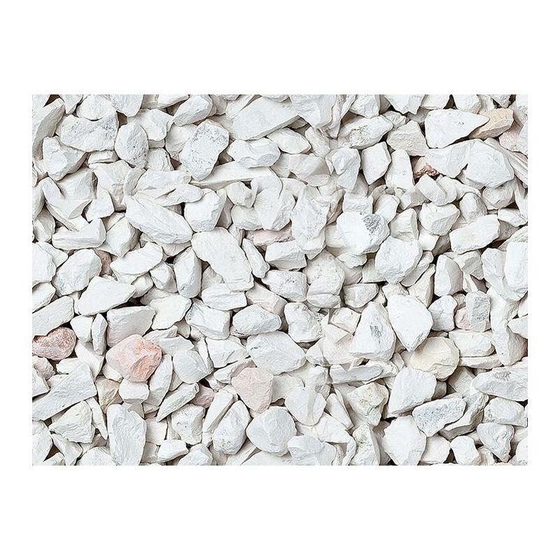 Graniglia, granulato per giardino, Bianco Verona 80-120 mm (600 kg)