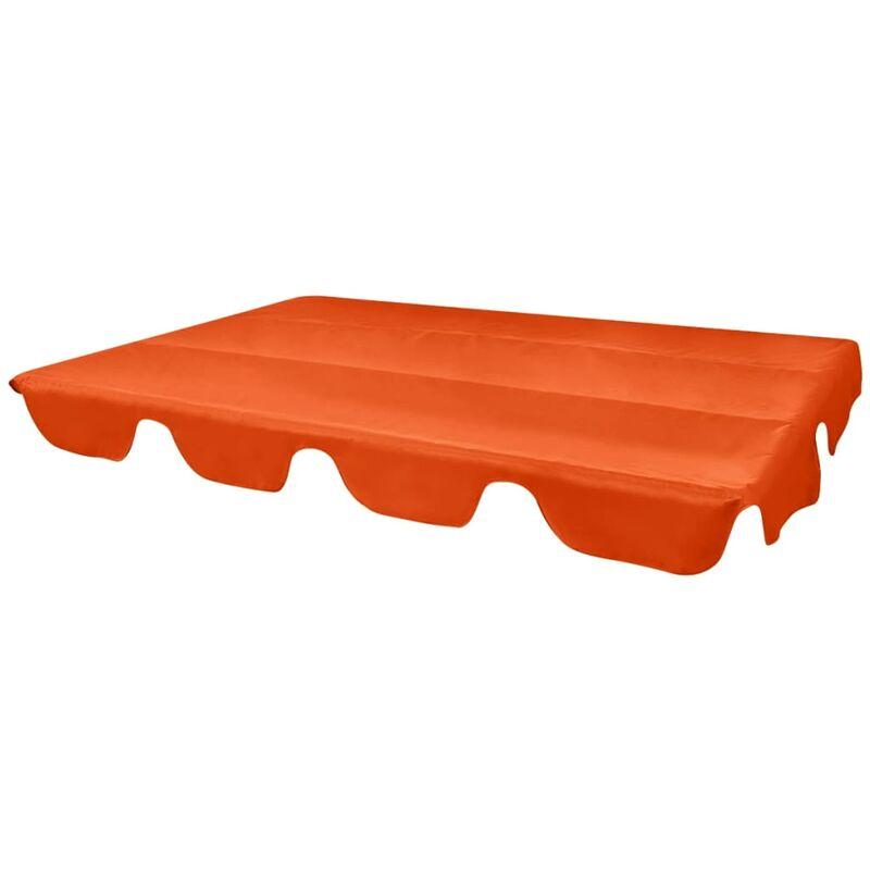 Baldacc no di Ricambio Dondolo da Giardino Arancione 226x186cm VD24473 - Hommoo Baldacc no di Ricambio Dondolo da Giardino Arancione 226x186cm VD24473 - Hommoo