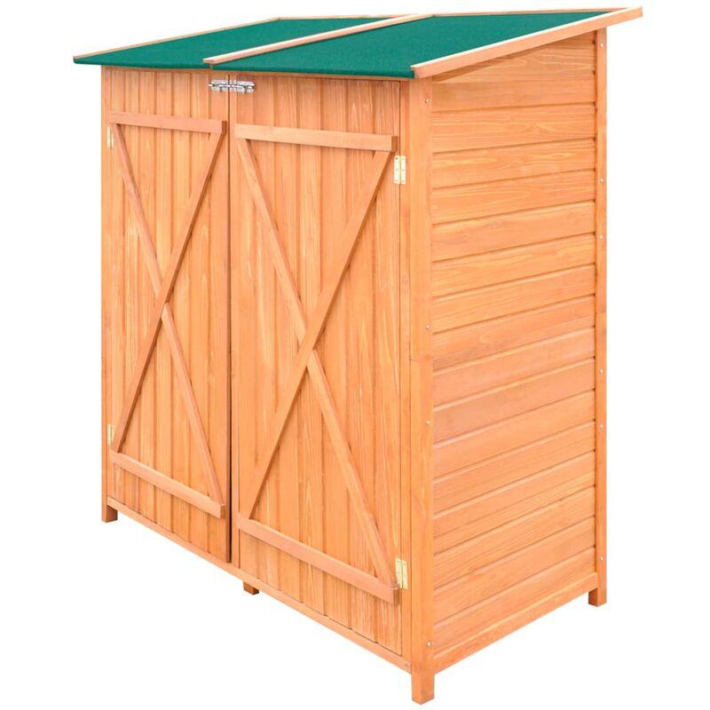 Capannone da Giardino in Legno per Attrezzi Grande VD06498 - Hommoo