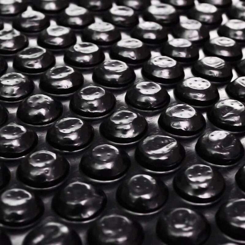 Copertura per Piscina Nera 210 cm PE VD31285 - Hommoo