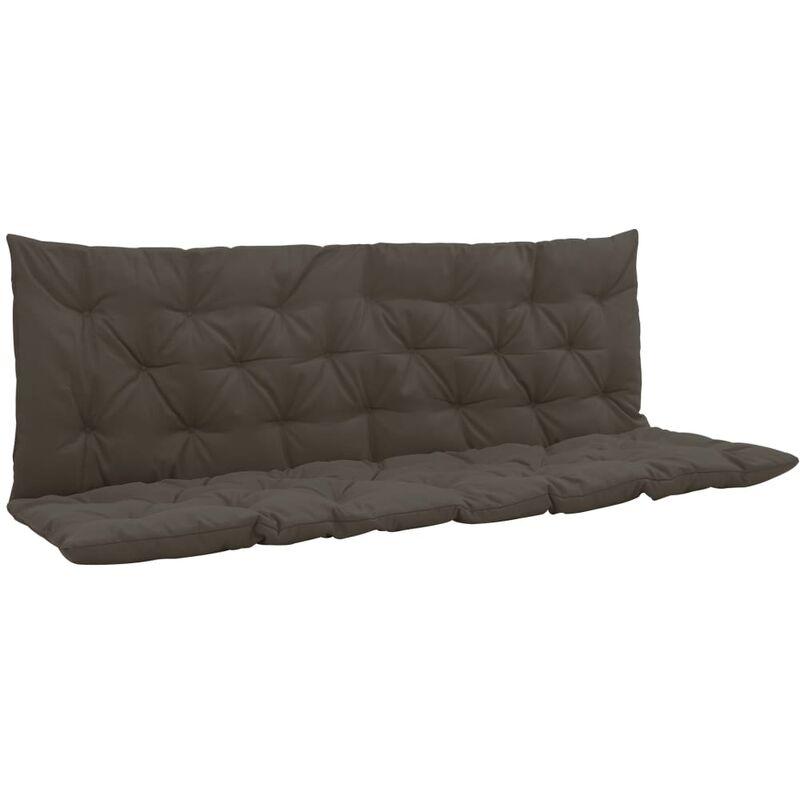 Cuscino per Dondolo Antracite 150 cm in Tessuto VD46078 - Hommoo Cuscino per Dondolo Antracite 150 cm in Tessuto VD46078 - Hommoo