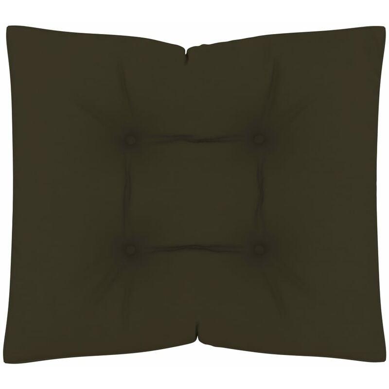 Cuscino per Pavimento e Pallet 60x61x10 cm Grigio Talpa VD45944 - Hommoo Cuscino per Pavimento e Pallet 60x61x10 cm Grigio Talpa VD45944 - Hommoo