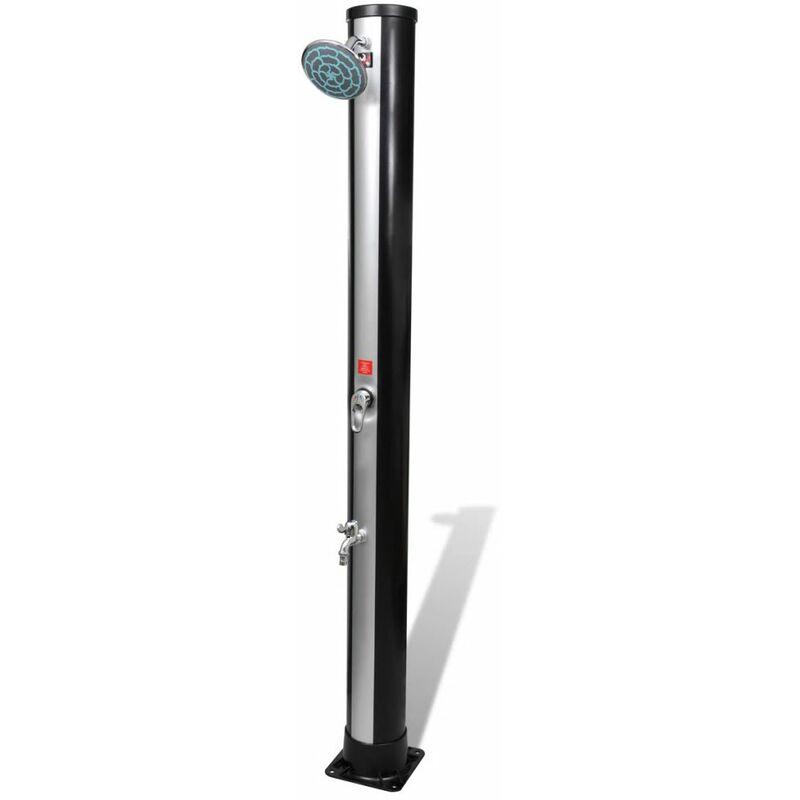 Doccia Esterna Solare con Testa Doccia e Rubinetto 35 L VD29192 - Hommoo