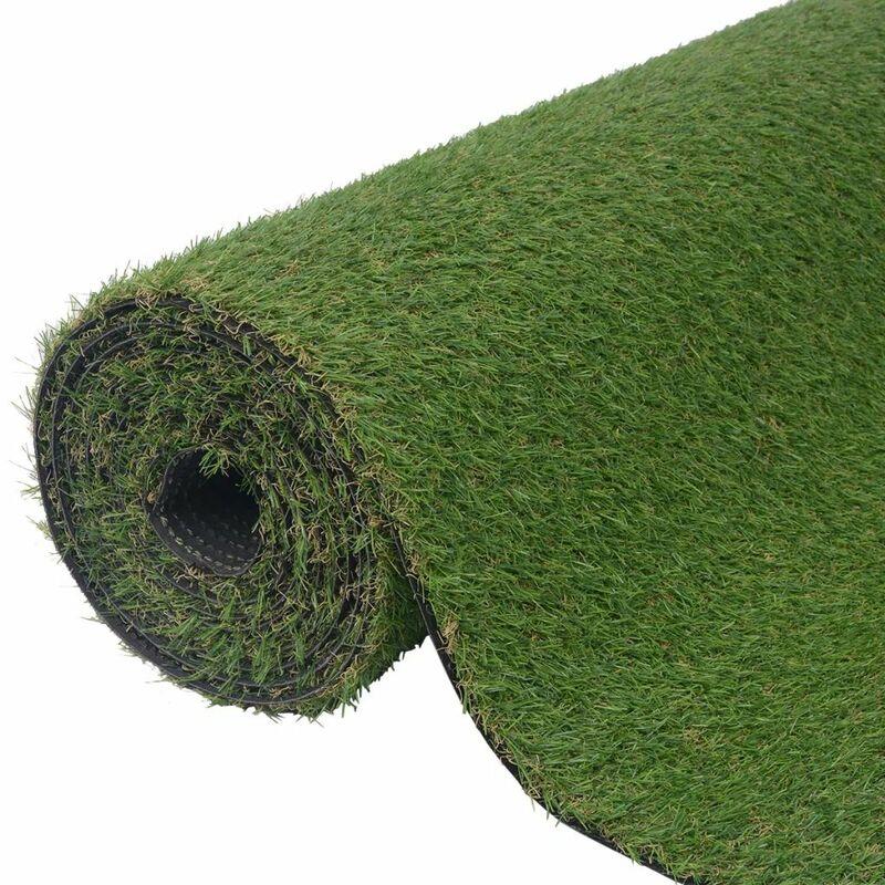 Erba Artificiale 1x15 m/20-25 mm Verde VD24401 - Hommoo Erba Artificiale 1x15 m/20-25 mm Verde VD24401 - Hommoo