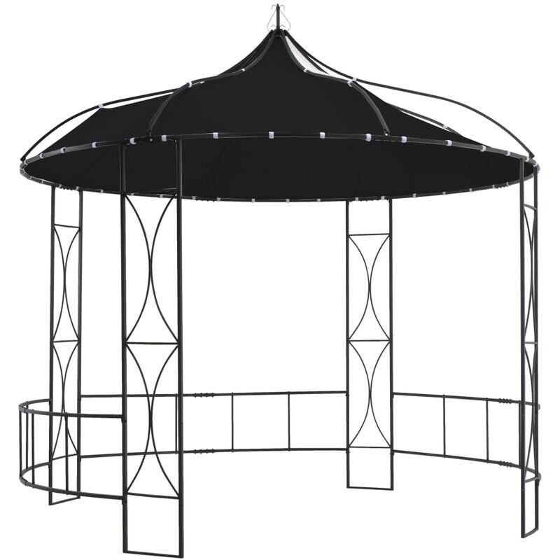 Gazebo 300x290 cm Antracite Rotondo VD46279 - Hommoo