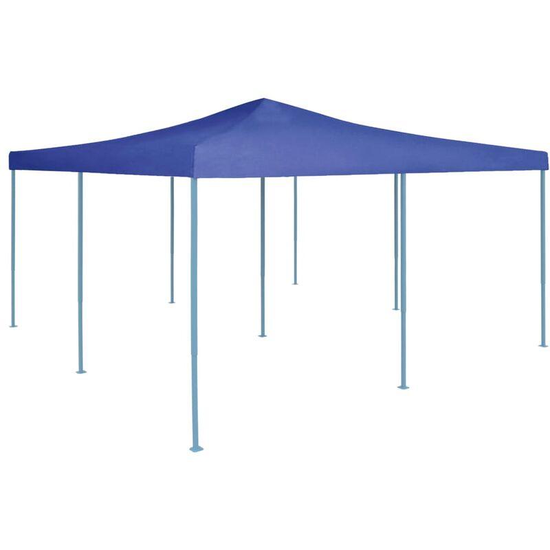 Hommoo Gazebo Pieghevole 5x5 m Blu VD46762