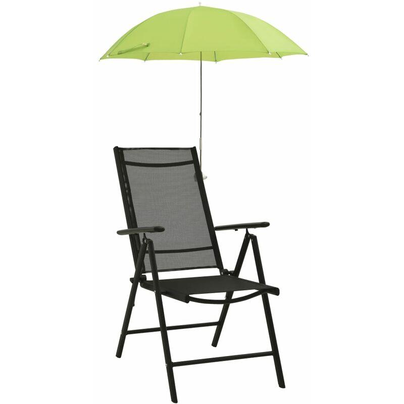 Ombrelloni per Sedie da Campeggio 2 pz Verdi 105 cm VD53130 - Hommoo