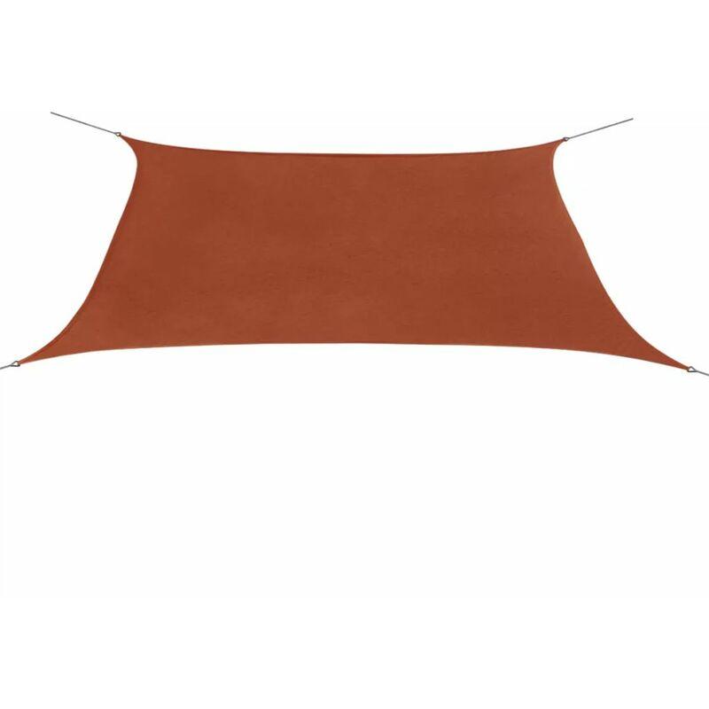 Parasole a Vela Oxford Rettangolare 2x4 m Terracotta VD24509 - Hommoo Parasole a Vela Oxford Rettangolare 2x4 m Terracotta VD24509 - Hommoo
