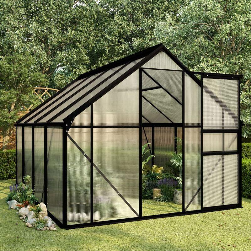 Serra Antracite in Alluminio 4,75 m2 VD46367 - Hommoo