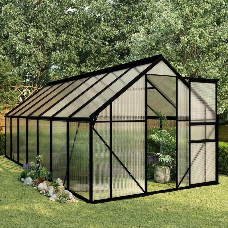 Serra Antracite in Alluminio 8,17 m2 VD46370 - Hommoo