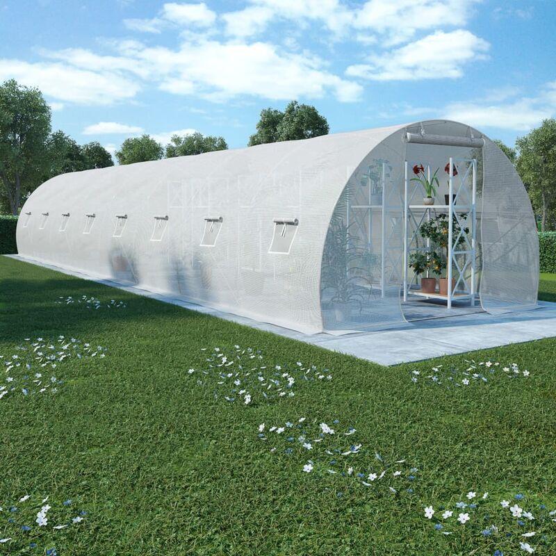 Serra con Fondazione in Acciaio 36 m2 1200x300x200 cm VD27427 - Hommoo