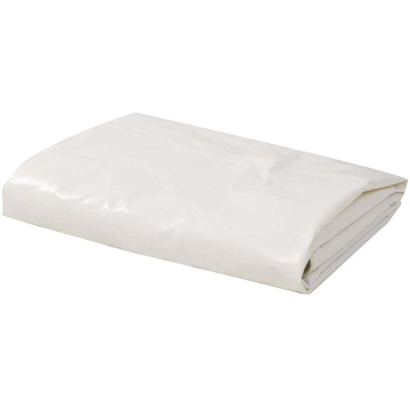 Telone 650 g/m2 4x8 m Bianco VD25660 - Hommoo