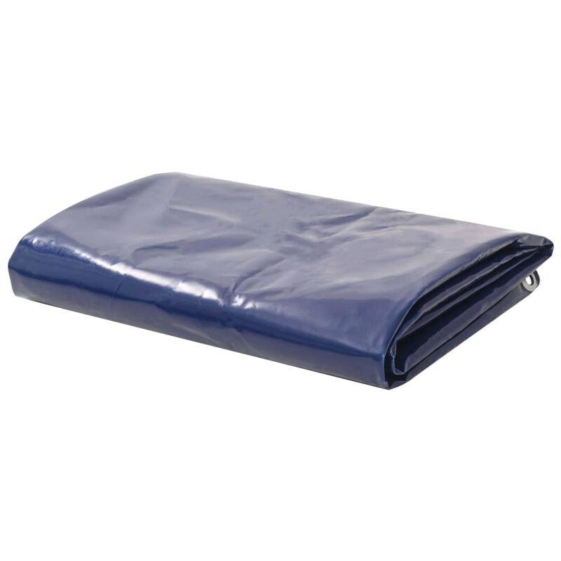 Telone Impermeabile 650 g/m2 1,5x20 m Blu VD05974 - Hommoo