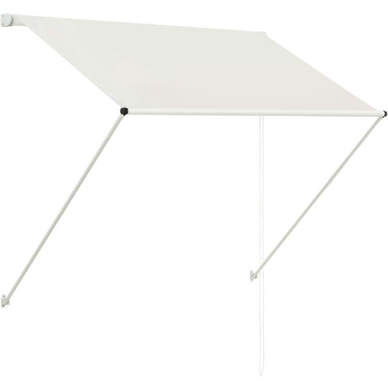 Tenda da Sole Retrattile 150x150 cm Crema VD05412 - Hommoo