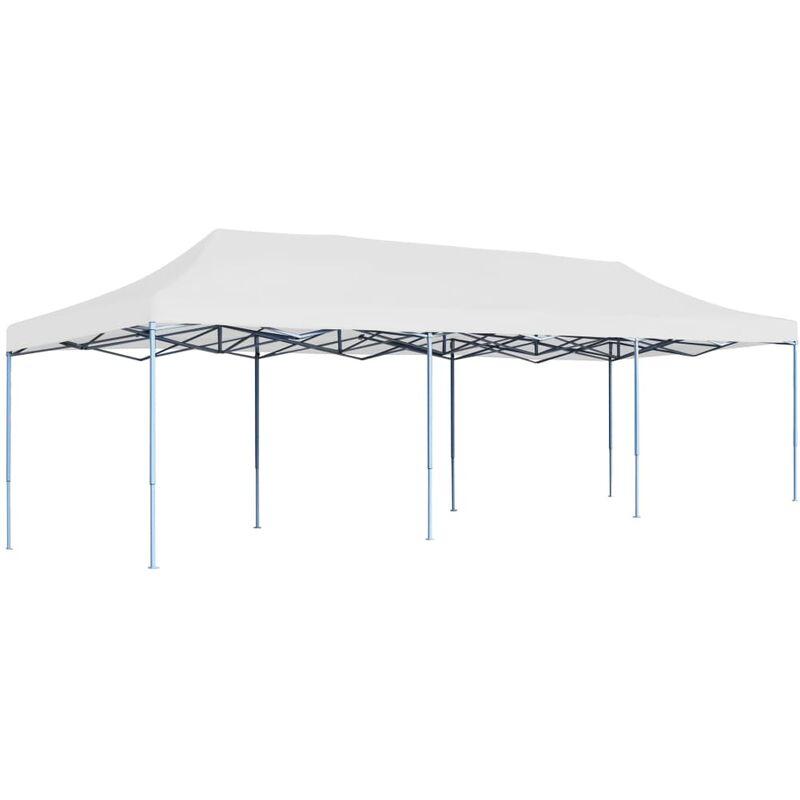 Tenda Pieghevole Pop-Up 3x9 m Bianca VD46733 - Hommoo Tenda Pieghevole Pop-Up 3x9 m Bianca VD46733 - Hommoo