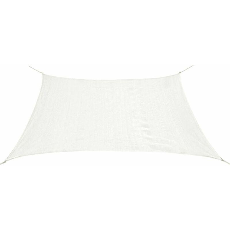 Vela Parasole in HDPE Quadrata 2x2 m Bianca VD25031 - Hommoo
