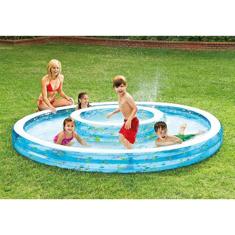 Intex Piscina Gonfiabile per Bambini da Esterno Giardino Fuoriterra Gioco Bimbi - BRICOSHOP24