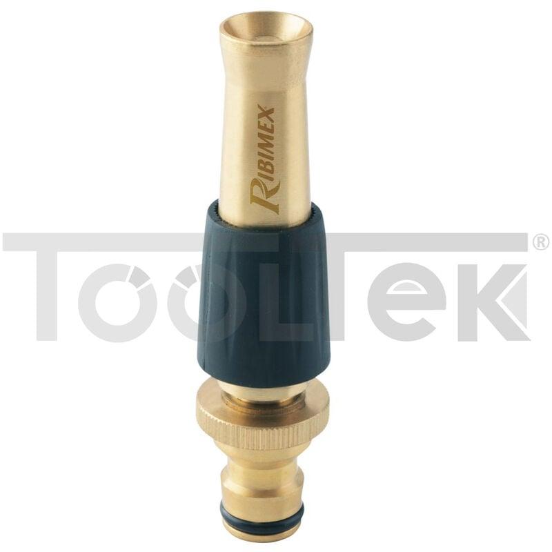 Lancia dritta per irrigazione ottone getto regolabile Ribimex