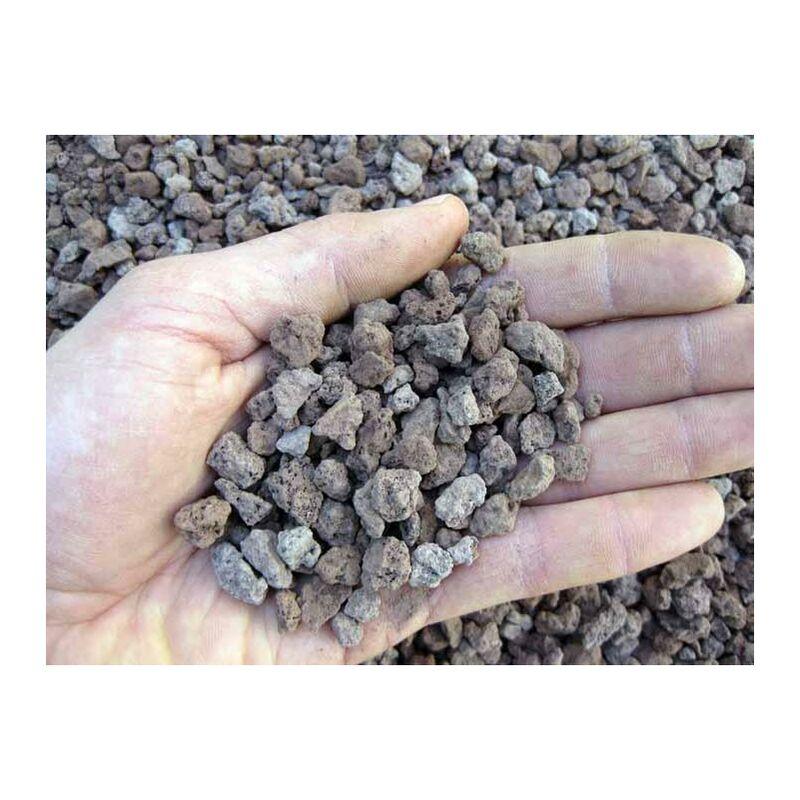 Lapillo vulcanico rosso, lava vulcanica 5/10 mm (1 kg - 1,1 lt)