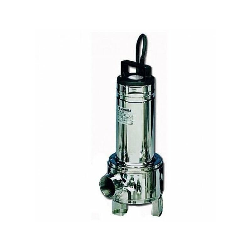 Lowara pompa da DRENAGGIO DOMO15VX SG Monofase 1,1Kw acque SPORCHE svuotamento pozzi neri fogna liquami con cavo elettrico e spina Girante Vortex ad