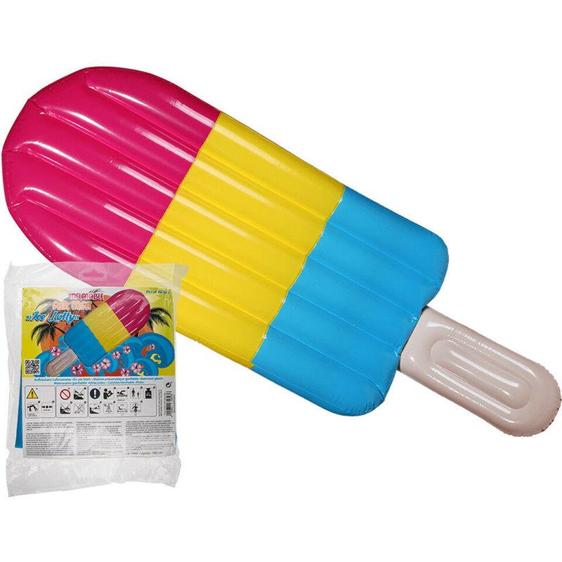 Lupexshop - MATERASSINO GONFIABILE MARE PISCINA SPIAGGIA MODELLO GELATO