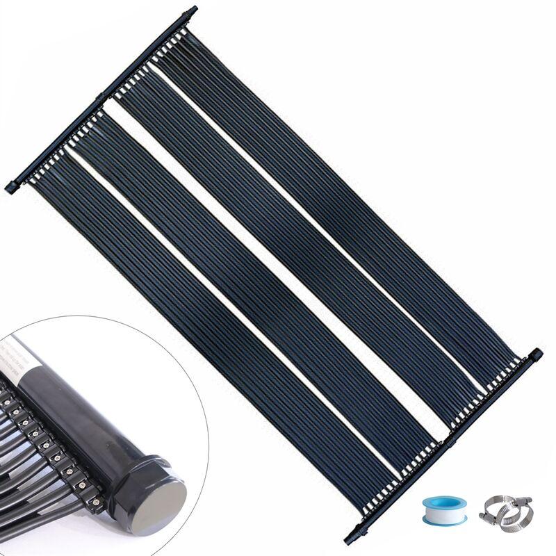 Melko riscaldatore piscina riscaldatore solare riscaldatore solare collettore solare pannello solare telone termico per piscina piscina, nero, 305 x
