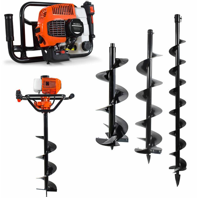 Mototrivella A Scoppio Da 65Cc Con Tre Punte da 100/150/200mm Mototrivella A Scoppio Da 65Cc Con Tre Punte da 100/150/200mm