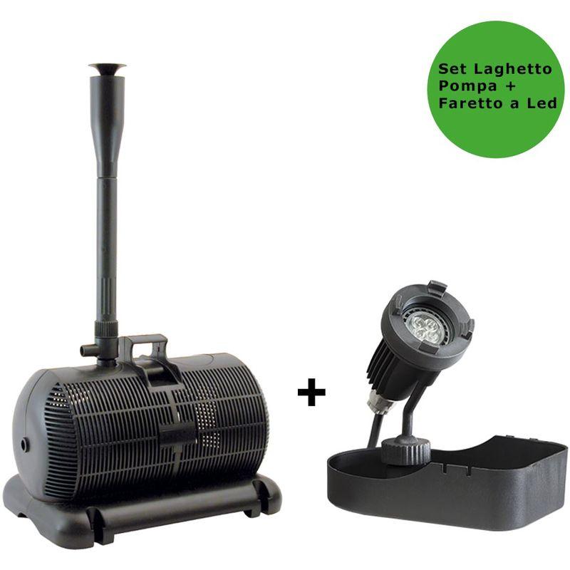 Multipack pompa per laghetto aqua 3 3800 litri/h + faretto halley a led sommergibile - SICCE Multipack pompa per laghetto aqua 3 3800 litri/h + faretto halley a led sommergibile - SICCE