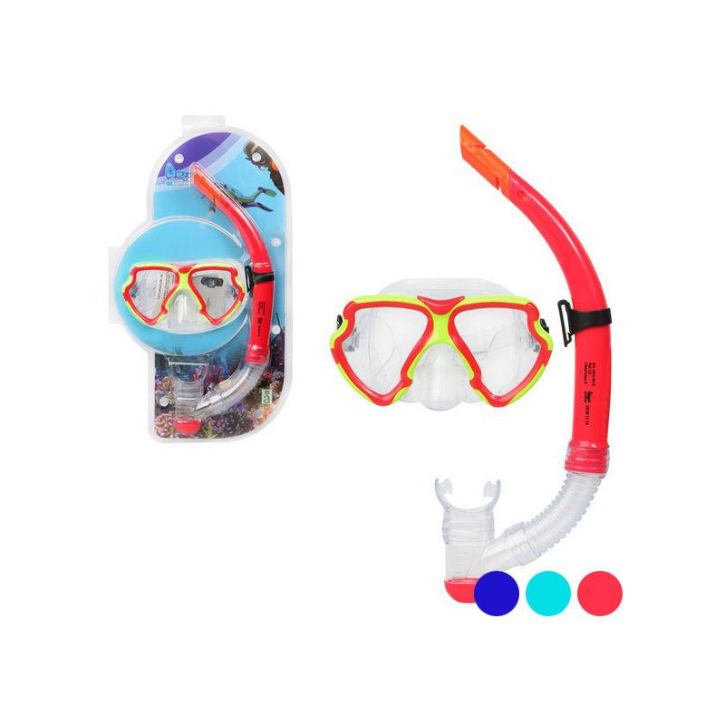 Cliccandoshop - Occhialini da Snorkeling e Boccaglio Adulti Pvc 117560 Blu Marino Blu Marino Cliccandoshop - Occhialini da Snorkeling e Boccaglio Adulti Pvc 117560 Blu Marino Blu Marino