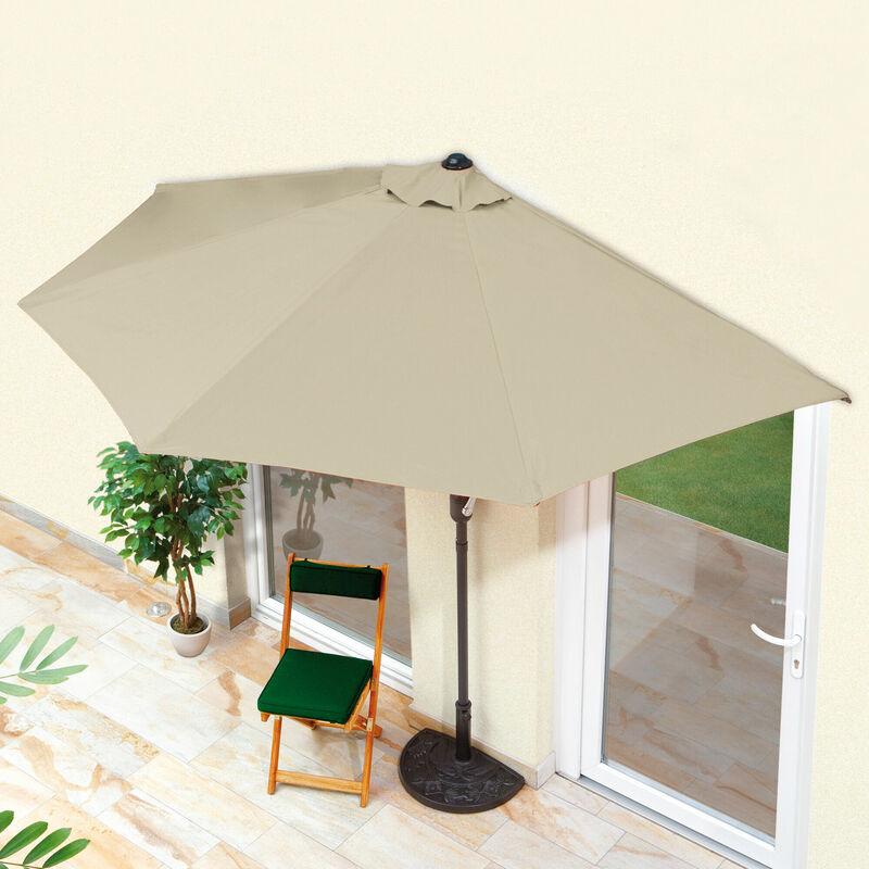 Ombrellone da balcone con base Ombrellone da balcone con base