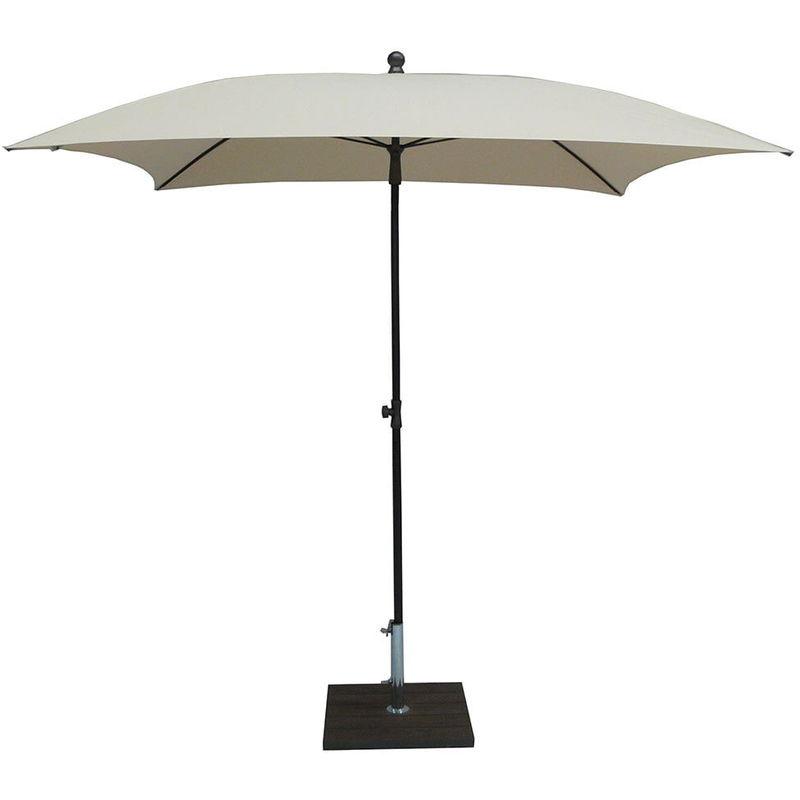 Ombrellone Da Giardino In Acciaio 200x200cm Kronos Ecru - Maffei