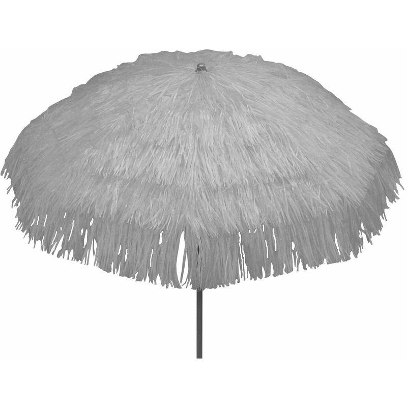 Ombrellone Da Giardino In Acciaio Ø2 Mt Maffei Kenia Bianco
