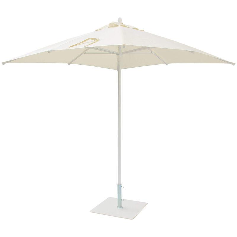 Ombrellone Da Giardino In Alluminio 2,25x2,25m Kronos Ecrù - Maffei