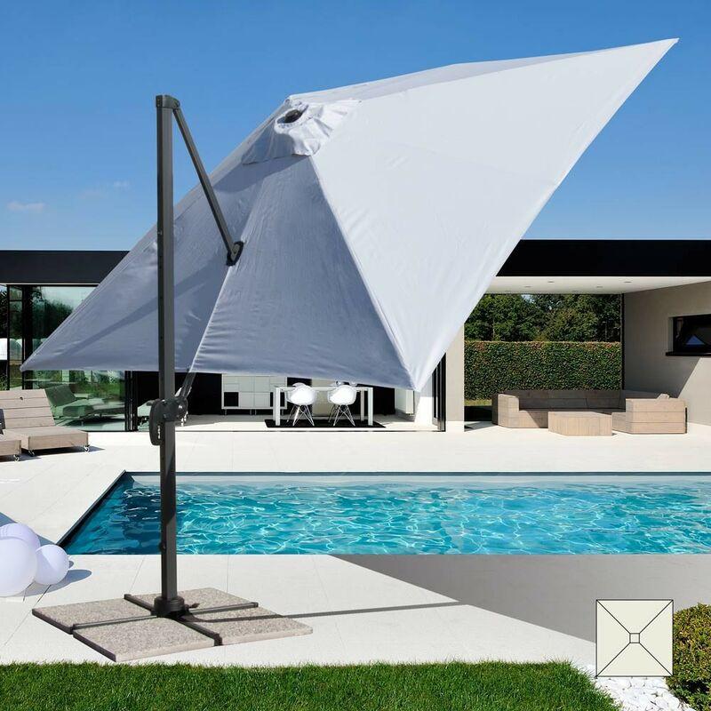 Ombrellone giardino 3x3 braccio alluminio quadrato Paradise | senza Balza - ELIOS PARASOLS Ombrellone giardino 3x3 braccio alluminio quadrato Paradise | senza Balza - ELIOS PARASOLS