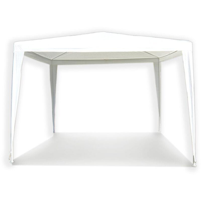 Gazebo pieghevole da giardino, bianco, 3x3m - Outsunny