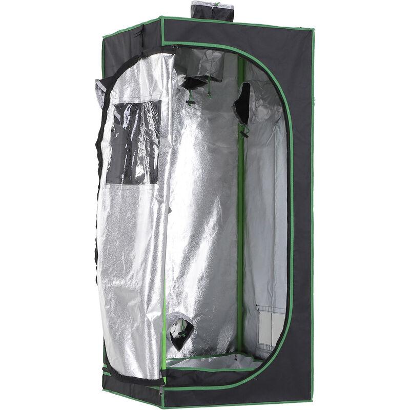 Tenda per Coltivazione Idroponica Grow Tent 60x60x140cm - Outsunny Tenda per Coltivazione Idroponica Grow Tent 60x60x140cm - Outsunny