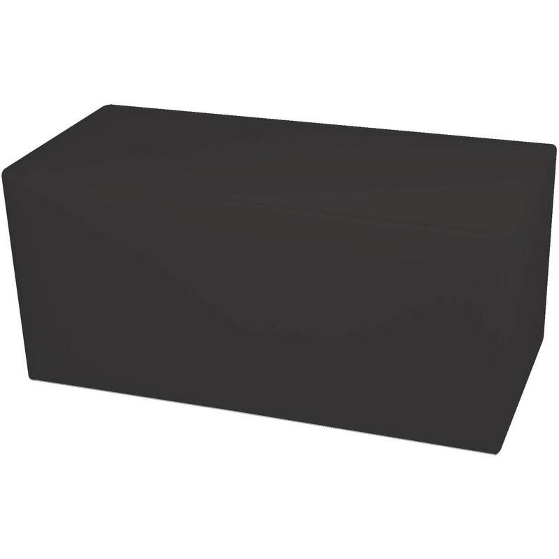 Panca In Ecopelle 90x42x44 Cm Grigio Scuro - Avalli