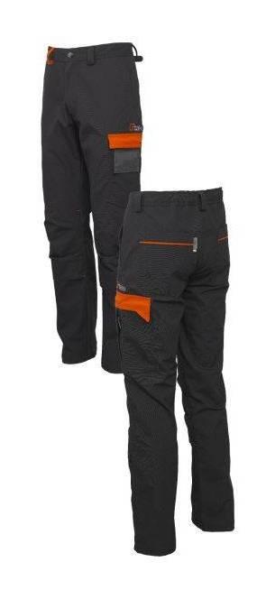 Pantaloni da lavoro con ginocchia rinforzate e tasca porta ginocchiere - Taglia: XXL