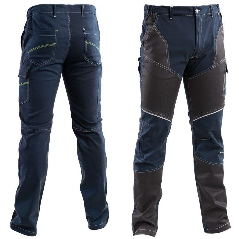 Pantaloni da lavoro elasticizzati slim fit | jump blue, misura xl - P&amp;p Loyal