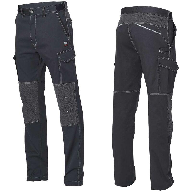 Pantaloni da lavoro montreal - grigio, misura l - Siggi