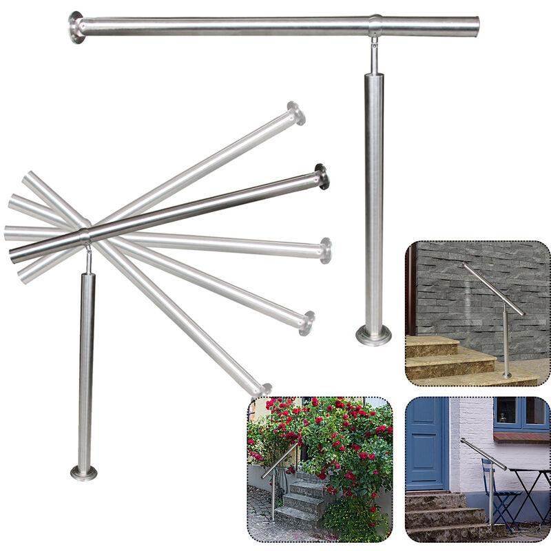 Parapetti Ringhiera in acciaio inossidabile Ringhiera per ingresso Ringhiera per scale Corrimano a muro Corrimano per scale, esterno e interno (120