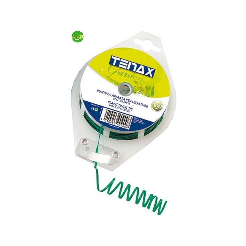 Tenax - Piattina carta con taglierina 30 mt