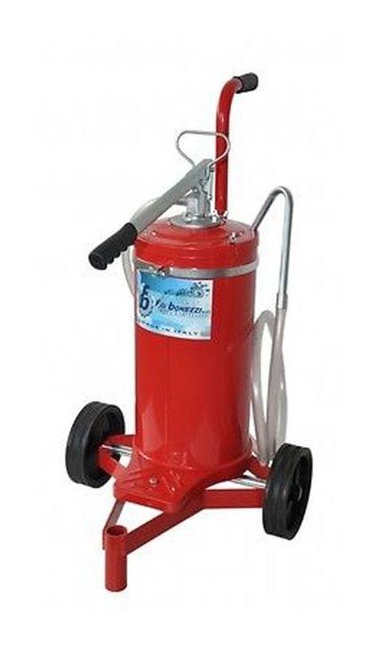 POMPA A BARILE x OLIO 16KG - CON CARRELLO - ITALY - Bonezzi