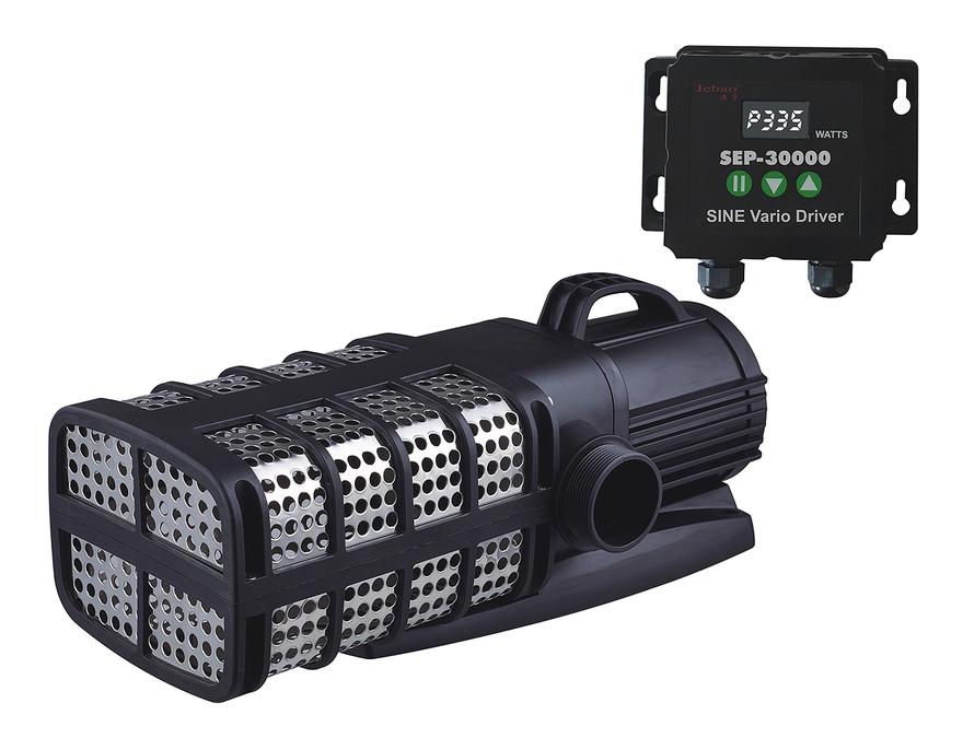 Pompa laghetto stagno Prime Vario SEP regolabile 30000 115-335 watt - JEBAO