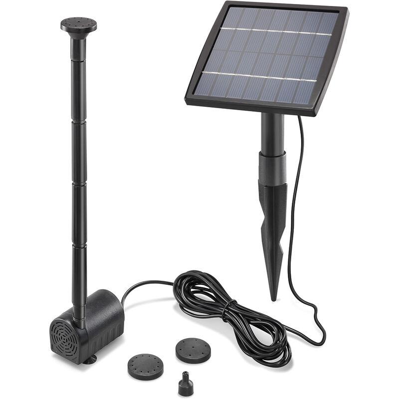 Pompa solare per stagno 5W. Pompa solare da 140l/h. Pompa per stagno da giardino esotec 101905